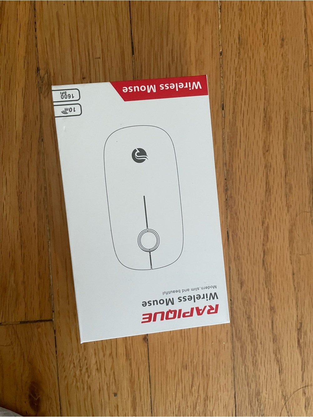 RAPIOUE Wireless Mouse in White